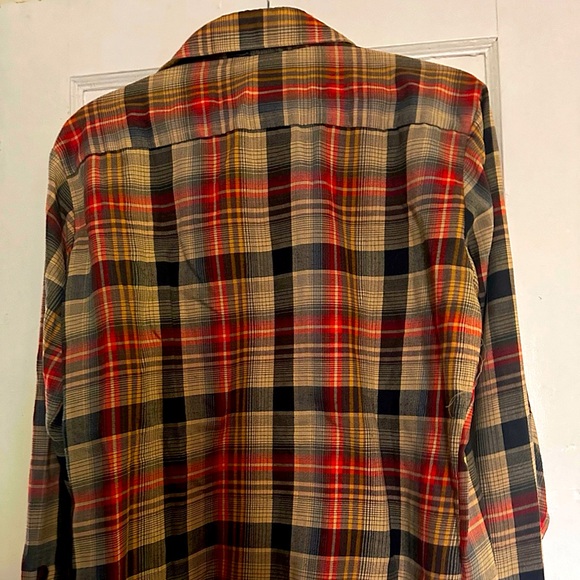 Vintage Jack Fraser plaid shirt. - Picture 2 of 3